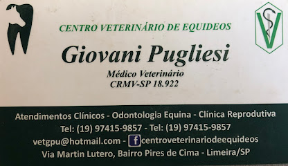 Centro Veterinário de Equídeos - Dr. Giovani Pugliesi